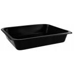Pojemnik zgrzew czarny 227X178MM  op. 80 szt.